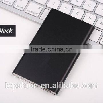Ultra thin lithium polymer universal portable usb power bank charger