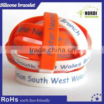 Olympic Games Brand Custom Business Promotional Rubber Bracelets wholesale silicone bracelet