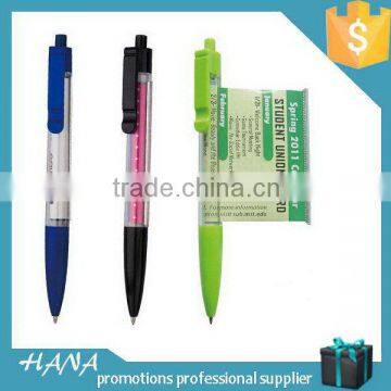 Fashionable manufacture colorful office school ballpoint pen