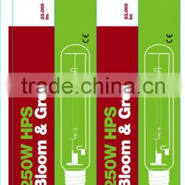 250W sodium grow lamp as same spectrum as SUNMASTER