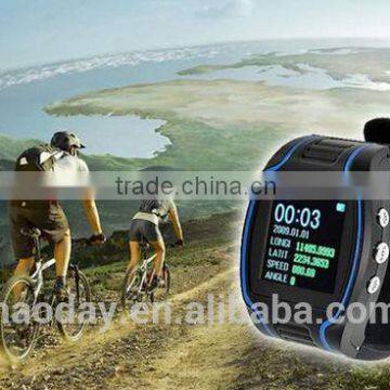 mini fashion adult gps watch wristband gps101 , sos & two way communication, personal gps watch location