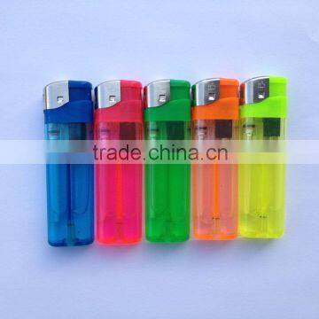 Hot Sale No 309 Electronic Cigarette Gas Lighter/ Whosable 5 Color Disposable Lighter