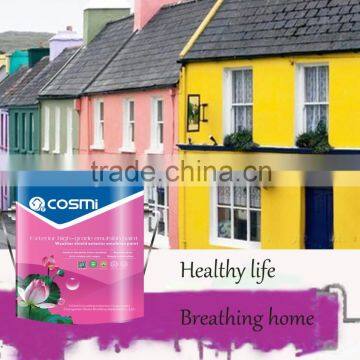 Decoration emulsion paint for exterior liquid acrylic paint