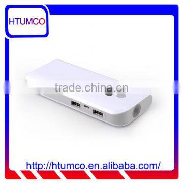 High Quality Portable Charger Power Bank 10400mAh for Smartphone