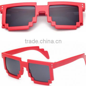 8-Bit Pixel Retro Novelty Gamer Geek Sunglasses