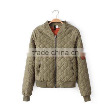 Fashion Women Down Zip Clothes Lady Girl Cotton Padding Padded Bulk Wholesale Jacket photo-5