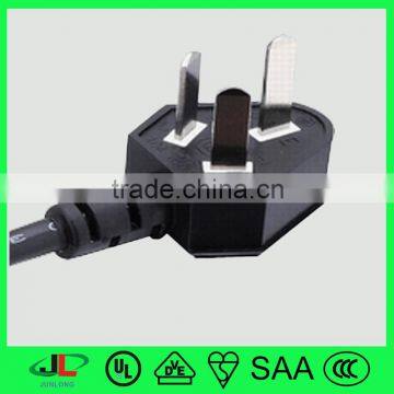 CCC ISO approved home appliance China 3 pin ccc power cord electrical cord Plug