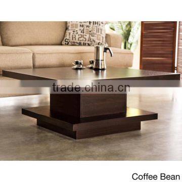 Customized lobby room furniture modern wooden coffee table