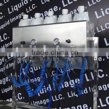 Gold Colorful Chrome Spray Machine / Spectra Spray on Chrome Plating Machine for Car Motor photo-2