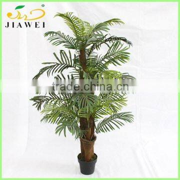 flourishing artificial decorative palm trees wooden trunk wholesale