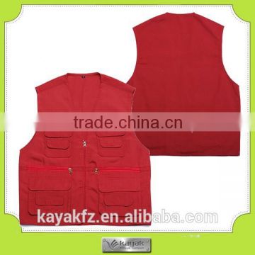 OEM Fashion Design Good Quality 100% Cotton Vest Factory