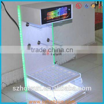 High Quality Printing LED acrylic cell phone accessory display