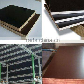 Brown/Black 9-21mm Film Faced Plywood for construction