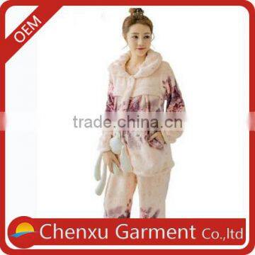 picture woman usa sex sex terry cotton girl sleepwear plus size pajama sets winter ladies coral velvet flannel cartoon homewear