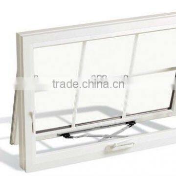 Luxury top hinged awning window with grill design