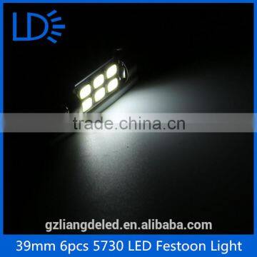 High Power Festoon Light Canbus 6leds 5730 Led Chip