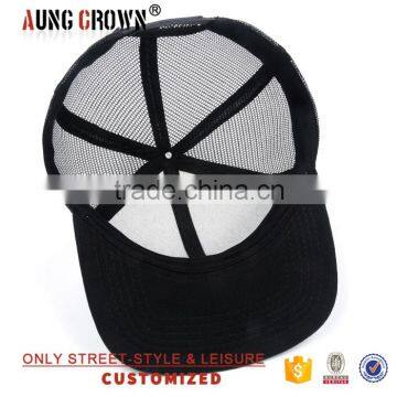 Design Your Own Custom Design Flat Brim Mesh Trucker Hats photo-5
