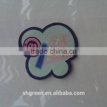 Mitre-fold Satin Woven Neck Tag