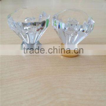 New product attractive style diamond crystal knob with many colors