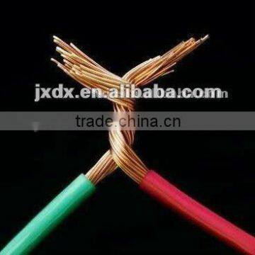 market price copper wire for house wiring semi-flexible&stranded copper CCC BVR 450/750V