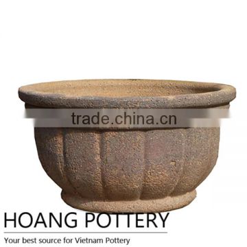 Vietnamese Classic Round Oldstone Pot