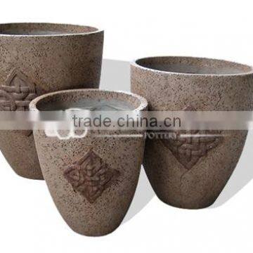 Vietnam Garden Cement Planter Lightweight Concrete Containers