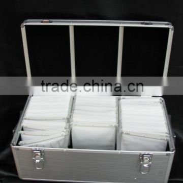 Aluminum CD/DVD Storage Box 420 Disks with CD inner bags