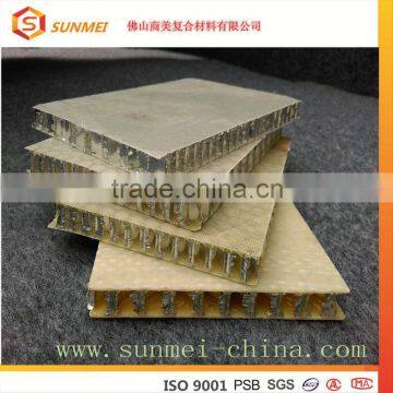 Fire resistance aluminum alloy honeycomb core panel