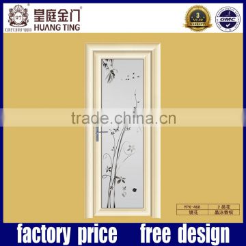 aluminium double swing door for kitchen/bathroom/ toilet