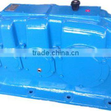 China manufacturer Jiangsu GUOMAO cylindrical helical gear drive reducer