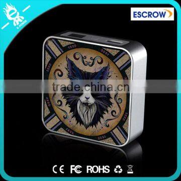 Cat 6000mah 6600mah 7800mah Mini Aluminum Diy Square Portable Power Bank Charger for Smartphone photo-5