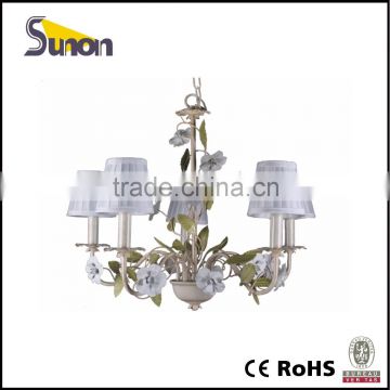 SD0924/5 Countryside Style Wrought Iron Decorative Living Roonm Vintage Chandelier/ Italian chandelier