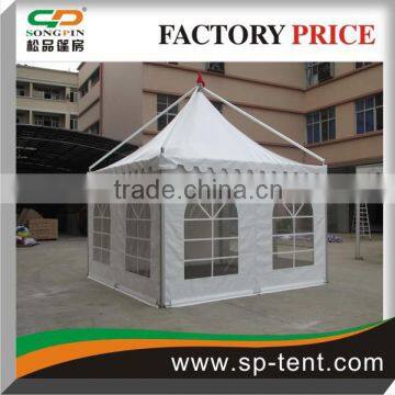 5x5m Aluminum gazebo bbq tent with flame retardant fabric