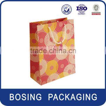 Custom printed folding shopping bag