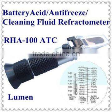 Hot Sale! Portable Hand-held Battery Acid/Antifreeze/Cleaning Fluid Refractometer RHA-100 ATC