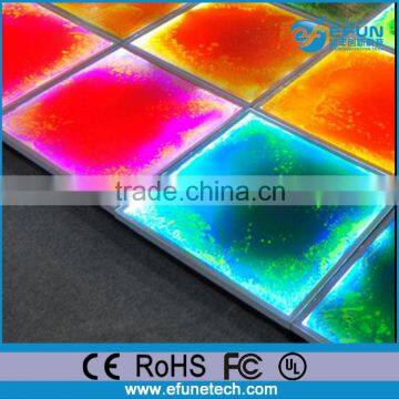 vinyl commercial decorative flooring,anti slip safety magic liquid dance floor
