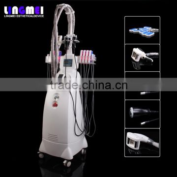 best rf skin tightening face lifting machine Cavitation+RF+vacuum+lipo laser