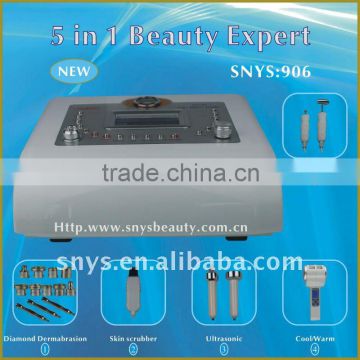 Luxury 5 in 1 Diamond Microdermabrasion Beauty Salon Machine (SNYS-906)