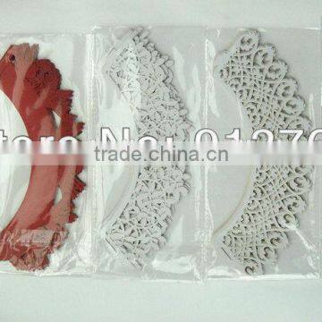 Laser Cut Hollow Out Pearl Party Greaseproof Paper Lace Paper Wedding Gift Cupcake Wrappers photo-2
