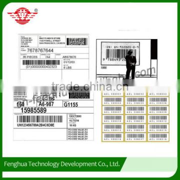 Self-adhesive price label roll sticker