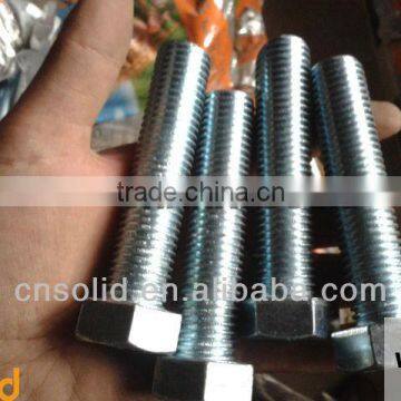 Flange bolt and flange nut