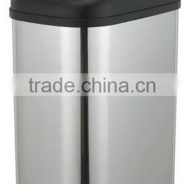 Infrared sensor trash bin 30L, 30L sensor stainless steel dust bin