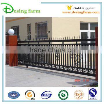 OEM factory powder coating door iron gate design for sale