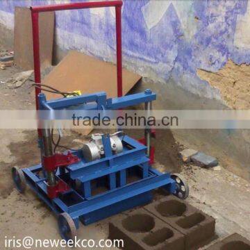 NEWEEK Factory Price Electric Small Cement Brick Block Making Machine photo-2