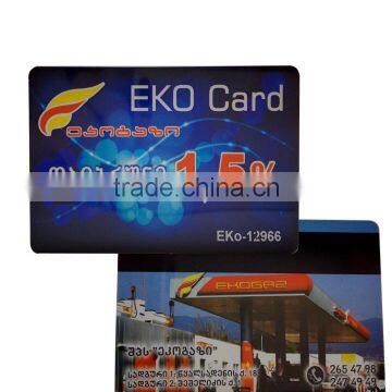 Plastic PVC Magnetic Strip Cards for Gas Station photo-3