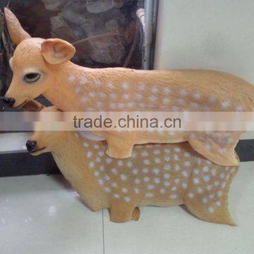 OEM Wholesale HDPE Plastic Hunting Deer Decoy, Hot Decorate Deer. photo-2