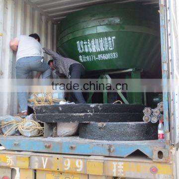 Low Devoted Smooth Surface Abrasive Resistance Wet Pan Edge Runner Mill photo-6