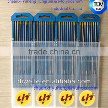 1.5% Lanthanated Tungsten Electrodes 3/32"x7" (2.4mmx175mm) for TIG Welding