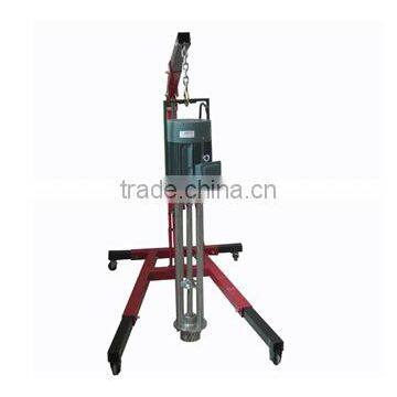 Small Scale Cosmetic Blender laboratory Crane jib homogenizer