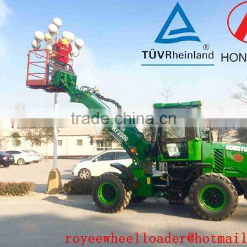 Telescopic Wheel Loader HY2500 Construction Machine with CE for Germany